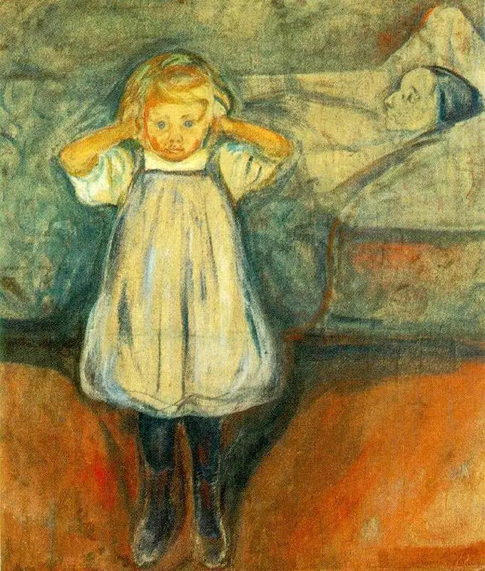 La Morte e il Bambino - Edvard Munch