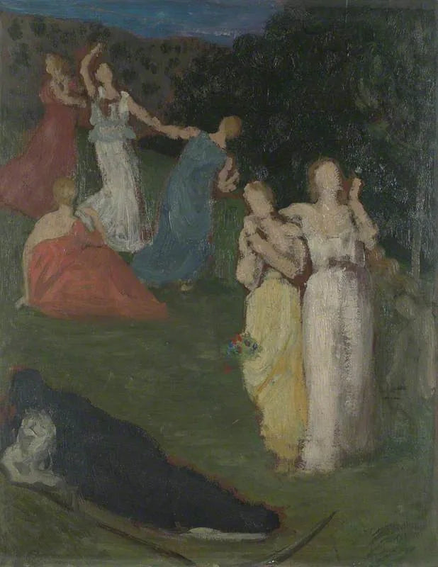La Mort et les Jeunes Filles - Pierre Puvis de Chavannes