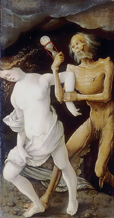 La morte insegue una giovane ragazza - Hans Baldung Grien