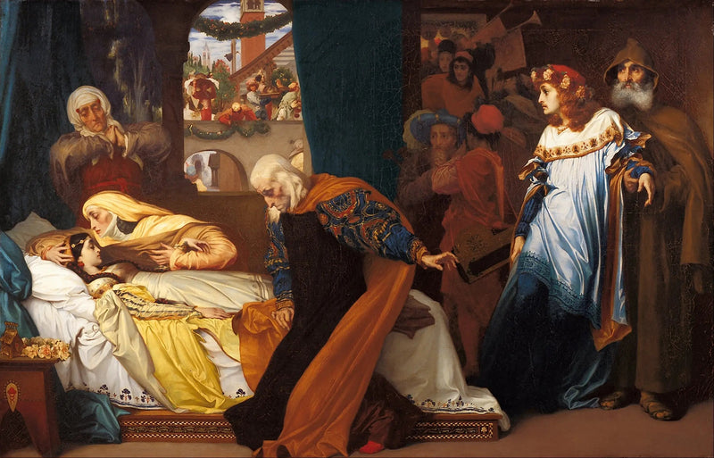 La morte simulata di Juliette - Frederic Leighton
