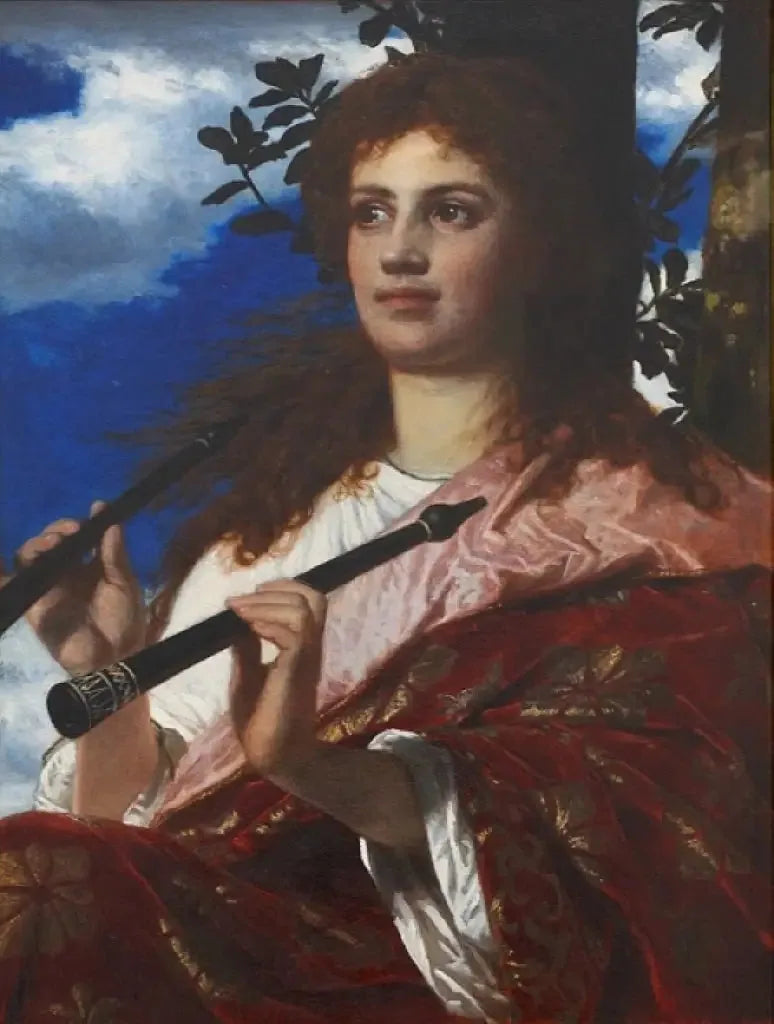 La musa di Anacreon - Arnold Böcklin