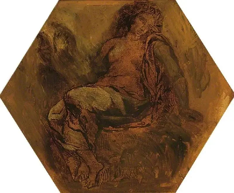 La Musa di Orfeo - Eugène Delacroix