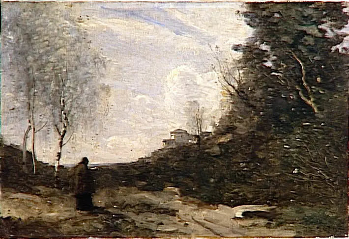 La Muse rustique - Jean-Baptiste Camille Corot