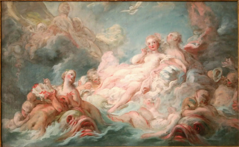 La Nascita di Venere - Jean-Honoré Fragonard