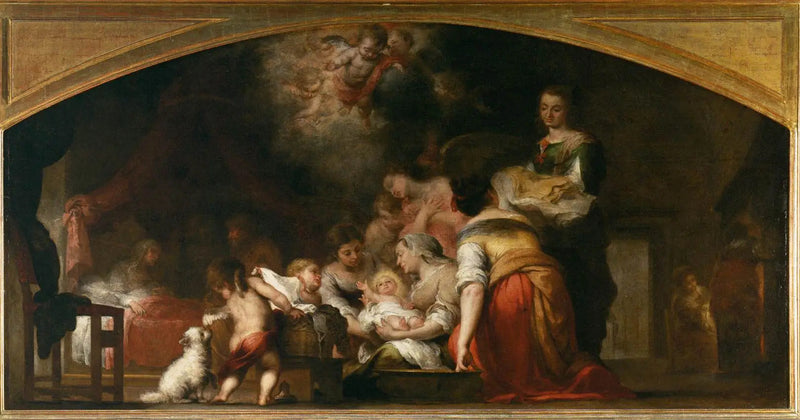 La Nascita della Vergine - Bartolomé Esteban Murillo