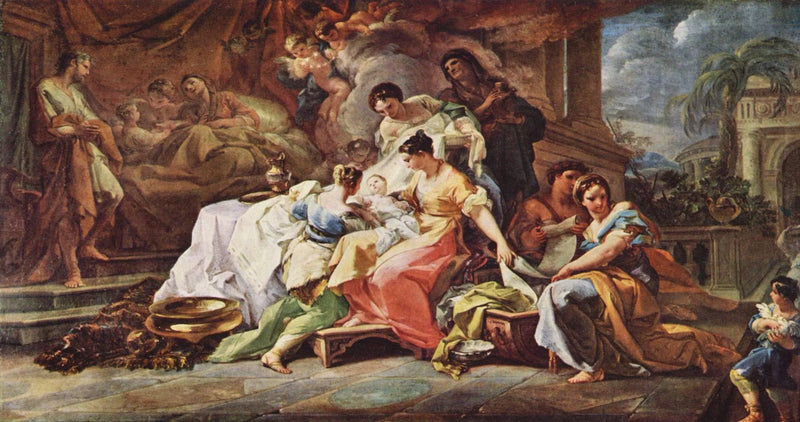 La Nascita della Vergine - Corrado Giaquinto