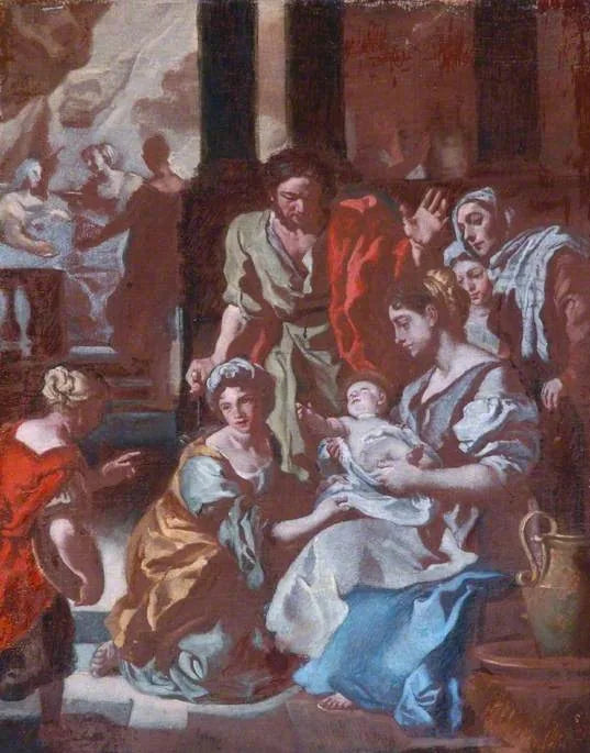 La Nascita della Vergine - Francesco Solimena