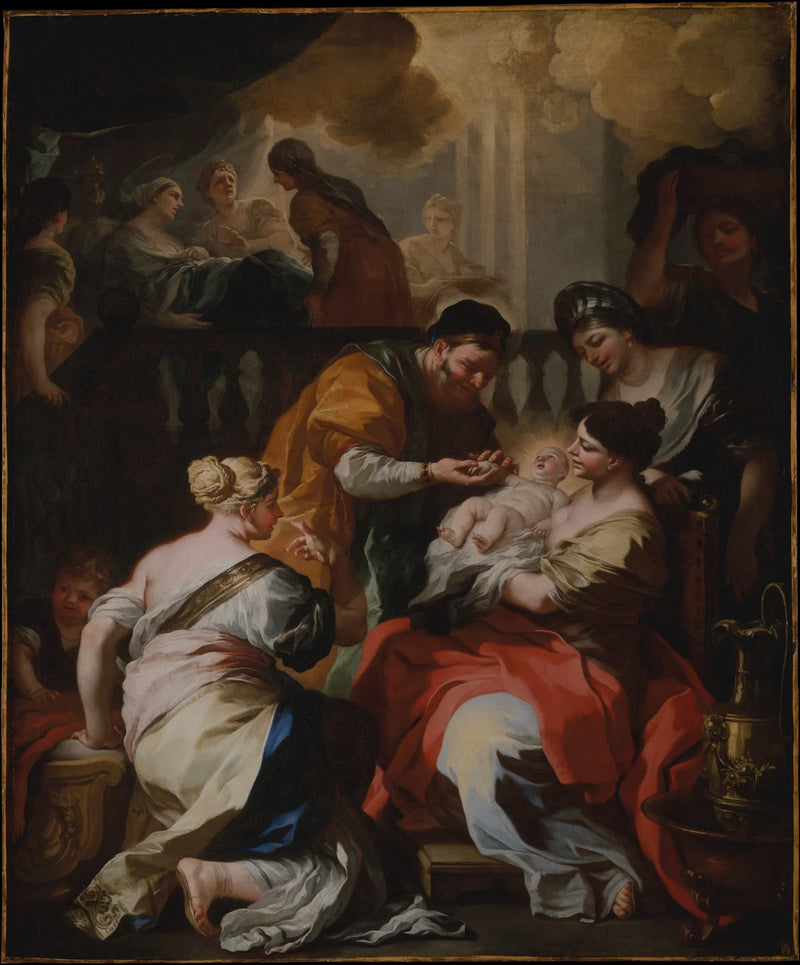 La Nascita della Vergine - Francesco Solimena