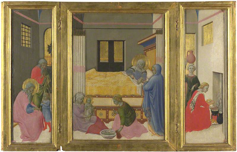 La Nascita della Vergine - Master of the Osservanza
