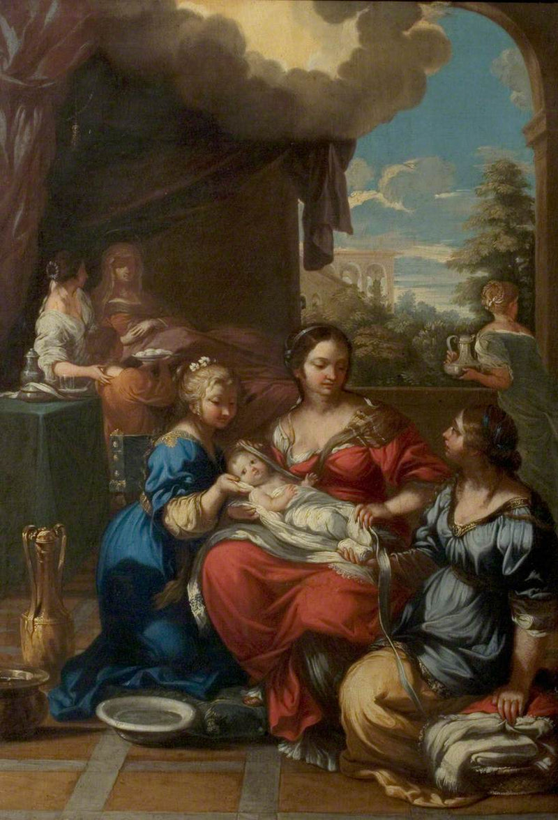 La Nascita della Vergine - Pietro da Cortona