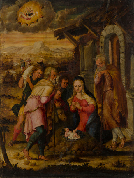 La nascita di Cristo - Joos van Cleve