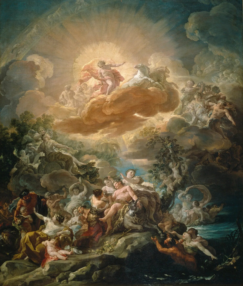 La Nascita del Sole e il Trionfo di Bacco - Corrado Giaquinto