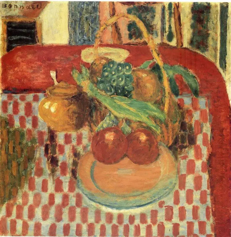 La Tovaglia a quadri - Pierre Bonnard