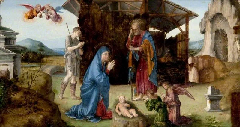 La Nativité du Christ - Francesco Francia