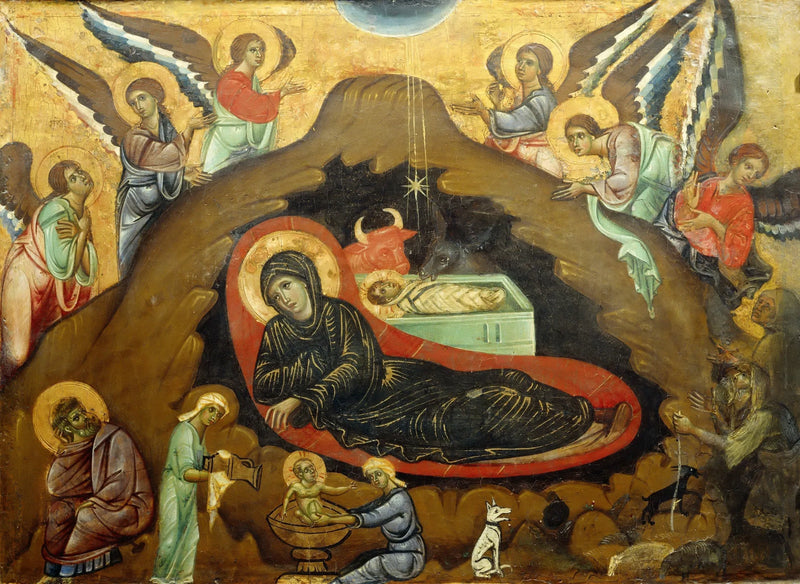 La Nativité - Guido da Siena