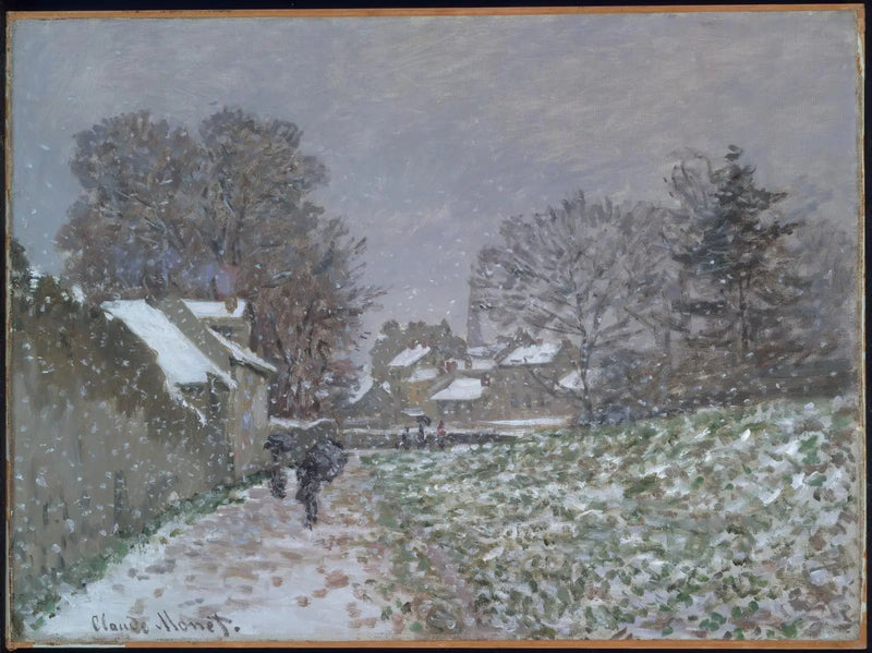 La neve a Argenteuil - Claude Monet