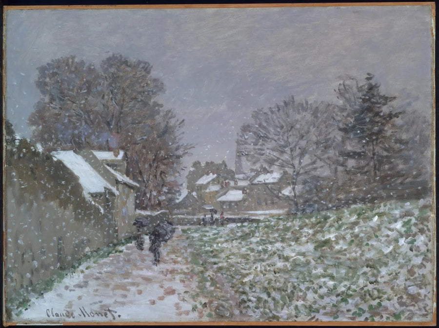 La neve a Argenteuil - Claude Monet