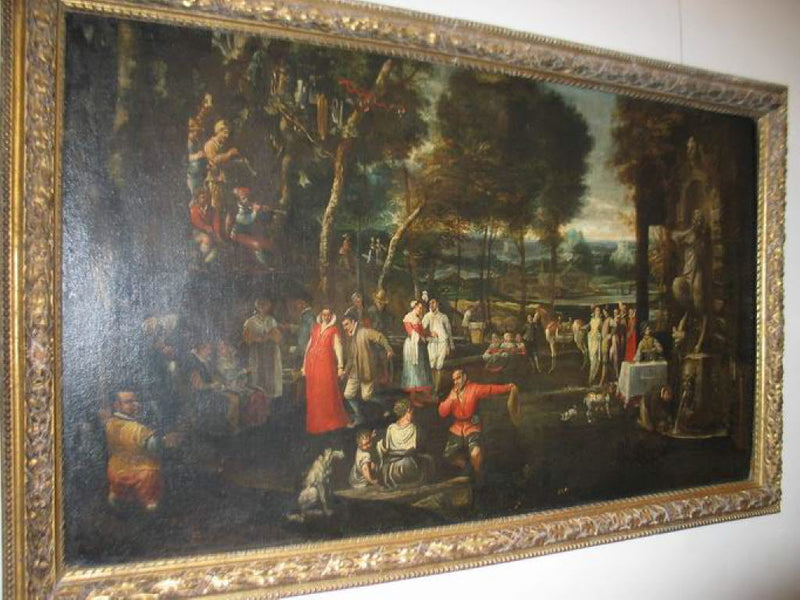 La noce del villaggio - Annibale Carracci