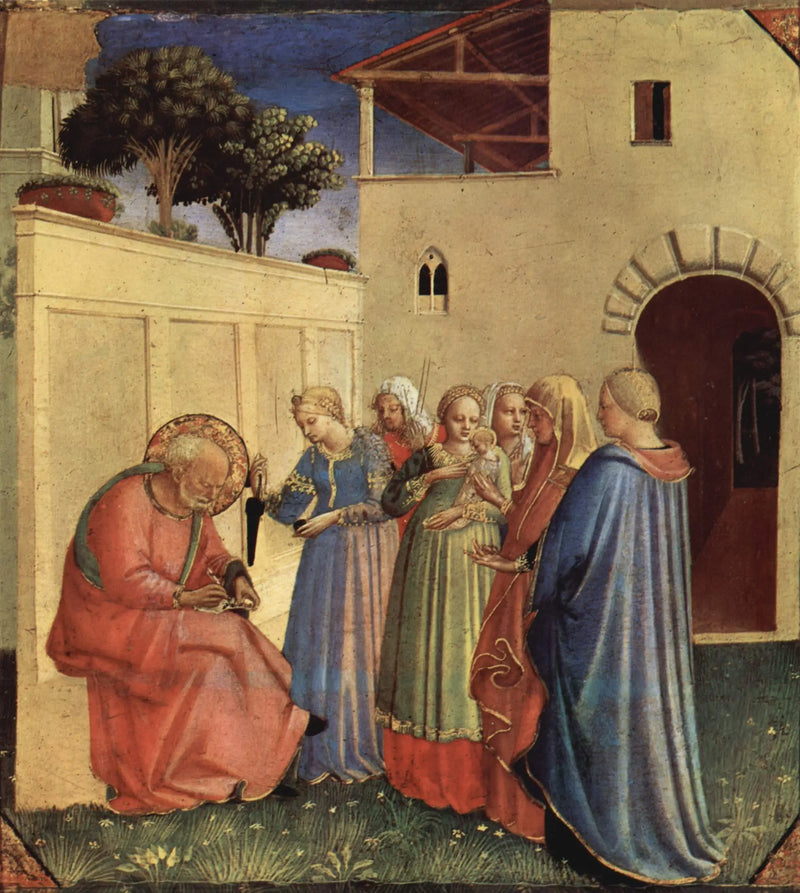 La nomina di san Giovanni Battista - Fra Angelico