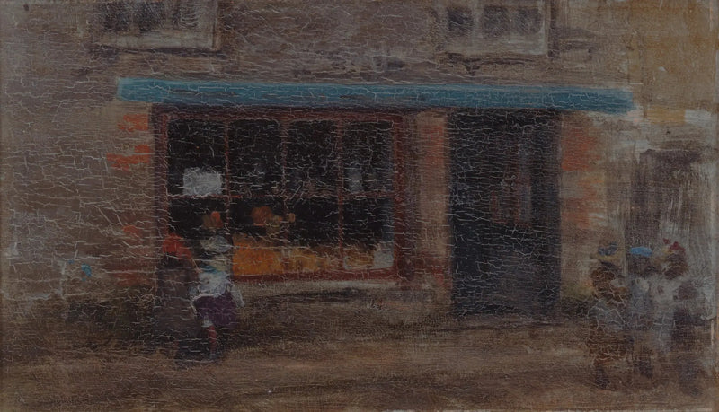 La nota in arancione e blu (Sweet Shop) - James Abbott McNeill Whistler