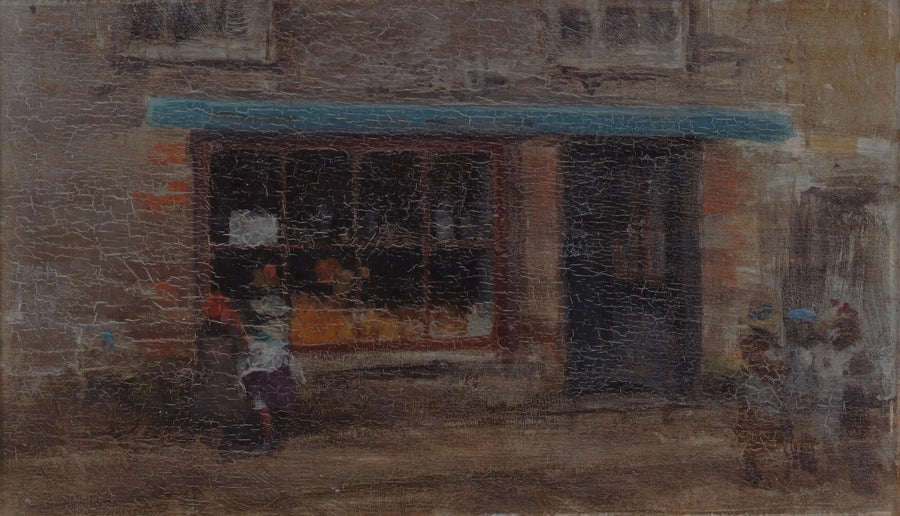 La nota in arancione e blu (Sweet Shop) - James Abbott McNeill Whistler