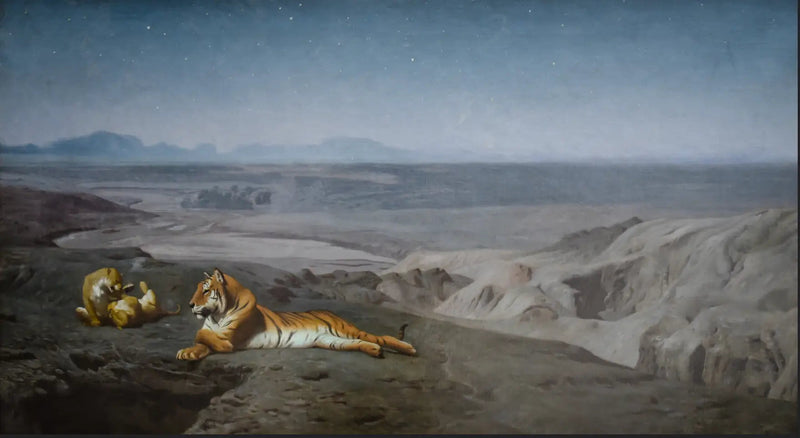 La Notte nel deserto - Jean-Léon Gérôme