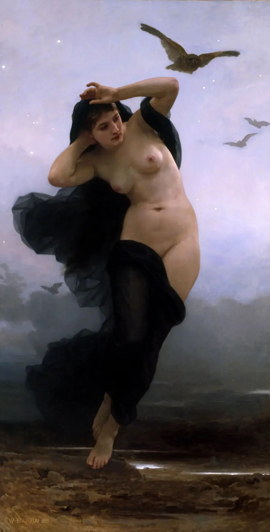 La Notte - Bouguereau