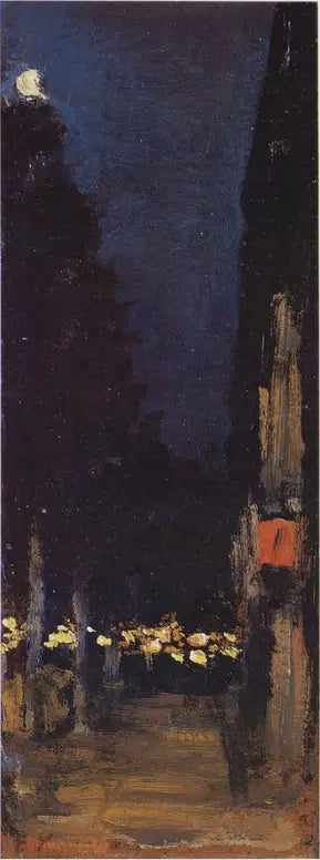 La nuit (del 14 luglio ?) - Édouard Vuillard