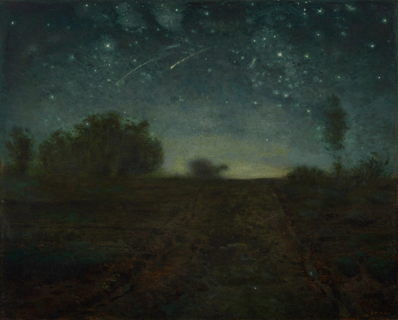 La Nuit étoilée - Jean-François Millet
