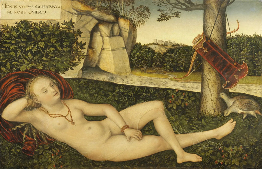 La Nymphe alla fonte - Lucas Cranach l'Ancien