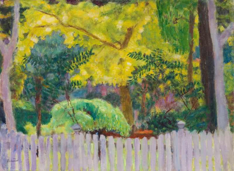 La palizzata viola - Pierre Bonnard