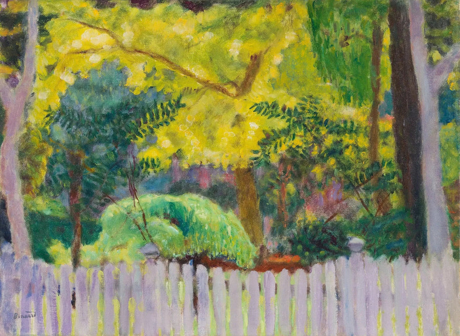 La palizzata viola - Pierre Bonnard