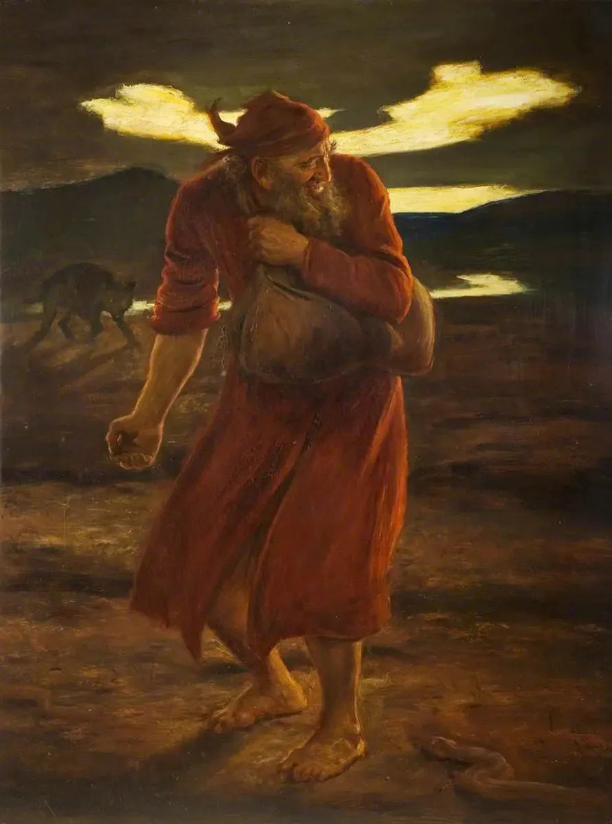 La parabola della zizzania - John Everett Millais