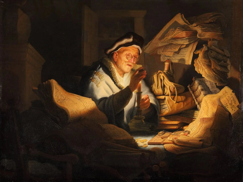 La parabola del ricco stolto - Rembrandt