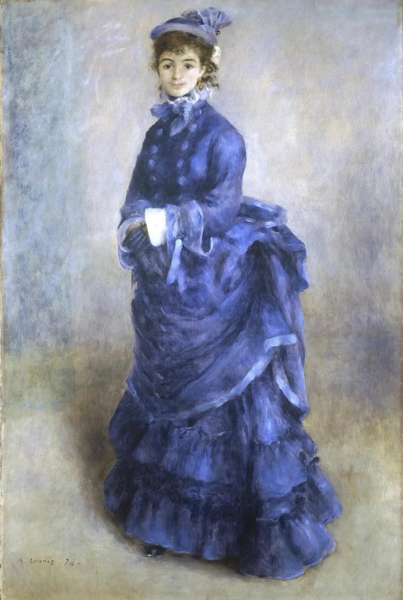 La Parigina - Pierre-Auguste Renoir