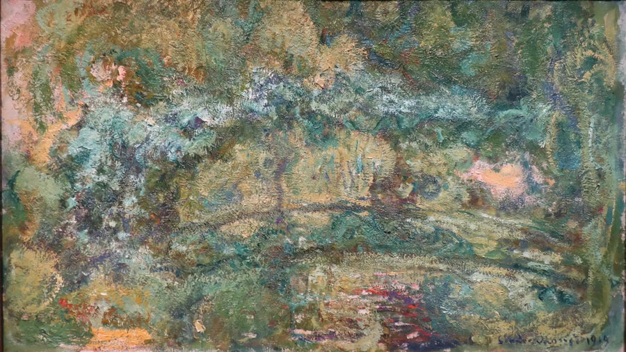 Il ponte sullo stagno delle ninfee - Claude Monet