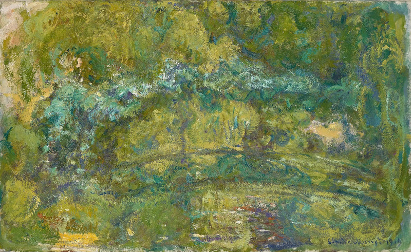 Il ponte sullo stagno delle ninfee - Claude Monet