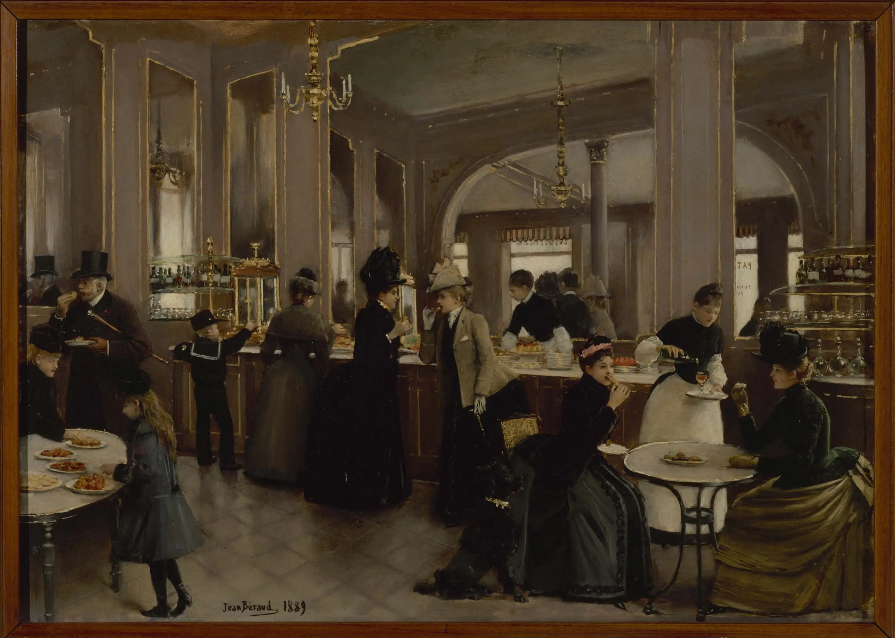 La Pâtisserie Gloppe - Jean Béraud - Alpha Reproduction