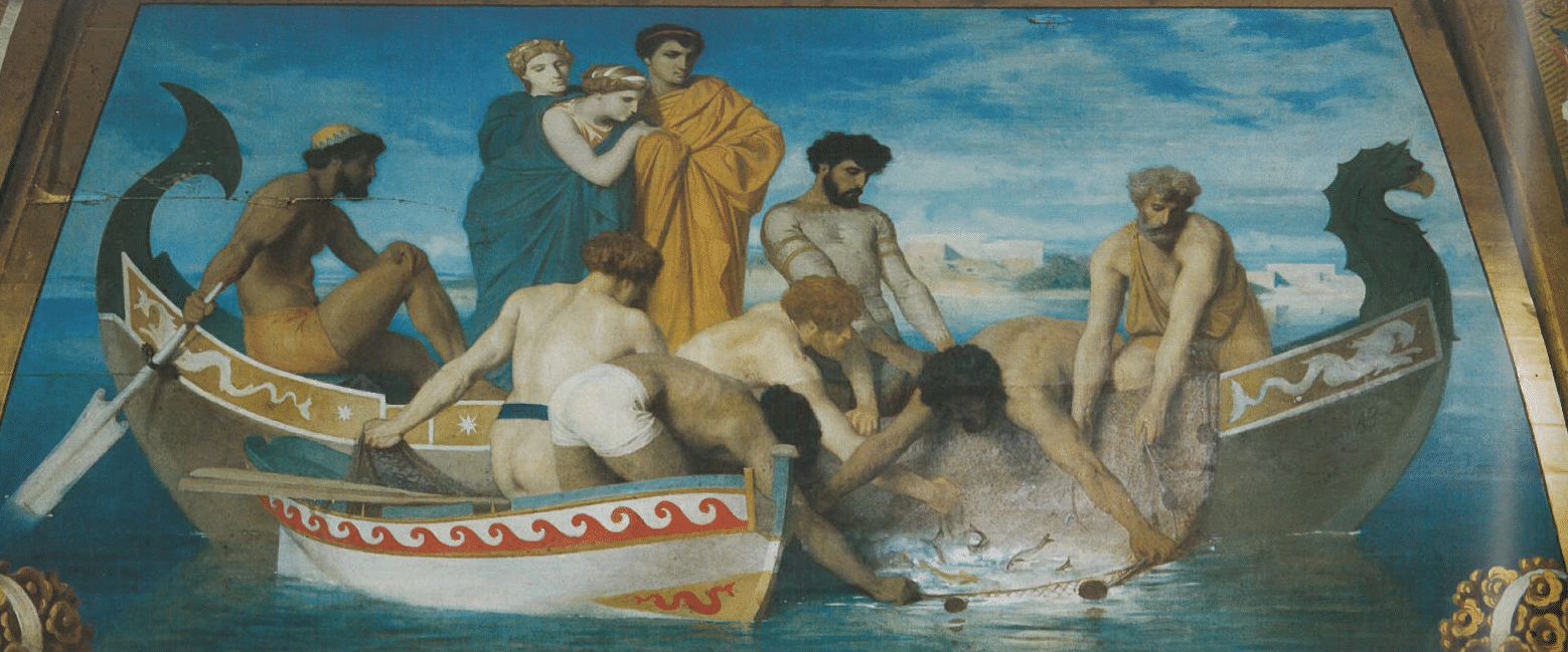 La Pêche de William-Adolphe Bouguereau