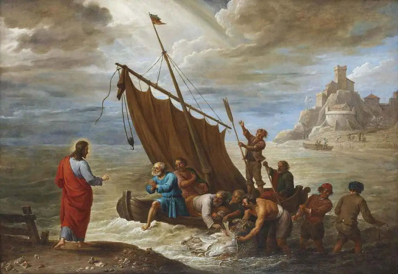 La pesca miracolosa - David Teniers il Giovane