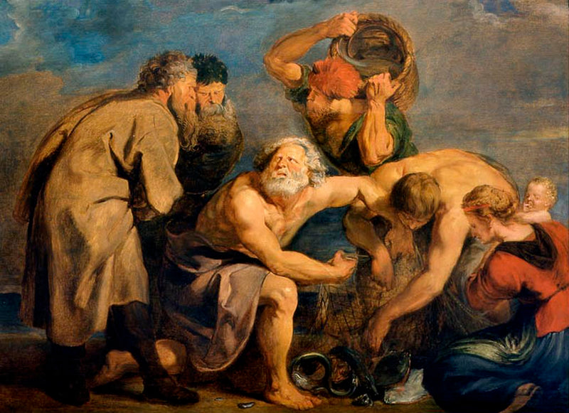 La pêche miraculeuse - Jacob Jordaens