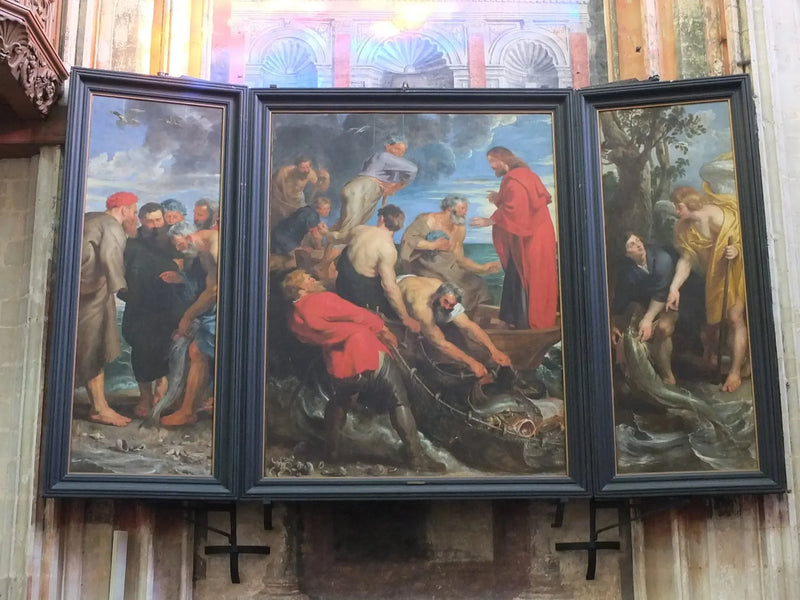 La pesca miracolosa, circa 1618-1619 - Peter Paul Rubens