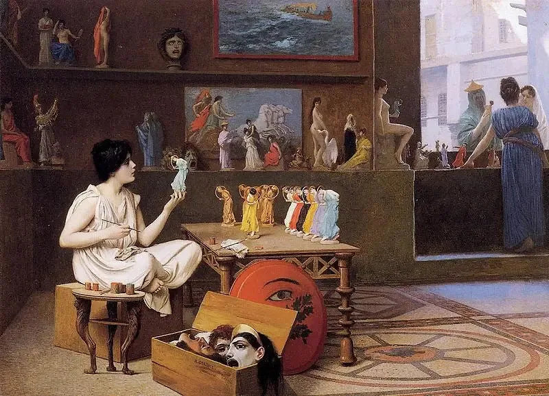 La pittura che infonde vita alla scultura - Jean-Léon Gérôme
