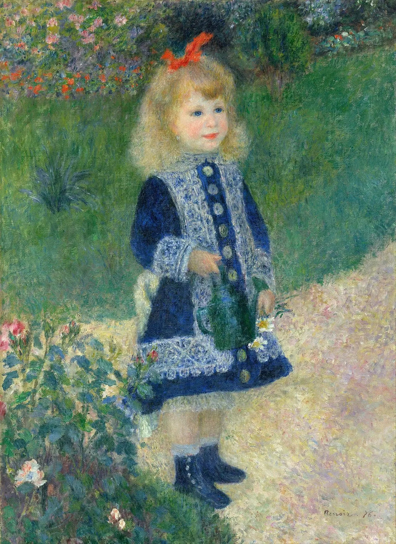 La Piccola Ragazza con l'annaffiatoio - Pierre-Auguste Renoir