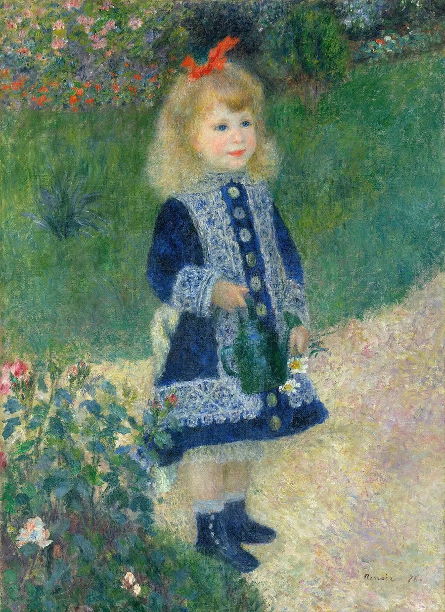 La Piccola Ragazza con l'annaffiatoio - Pierre-Auguste Renoir