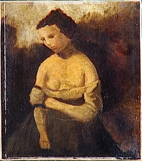 La petite Jeannette - Jean-Baptiste Camille Corot - Alpha Reproduction