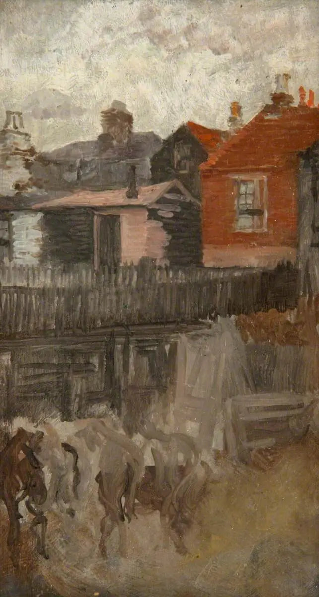 La Piccola Casa Rossa verso il 1881 - James Abbott McNeill Whistler