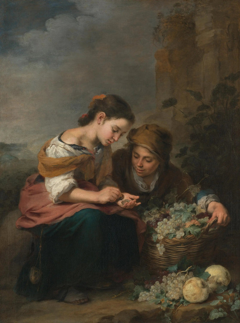 La piccola venditrice di frutta - Bartolomé Esteban Murillo