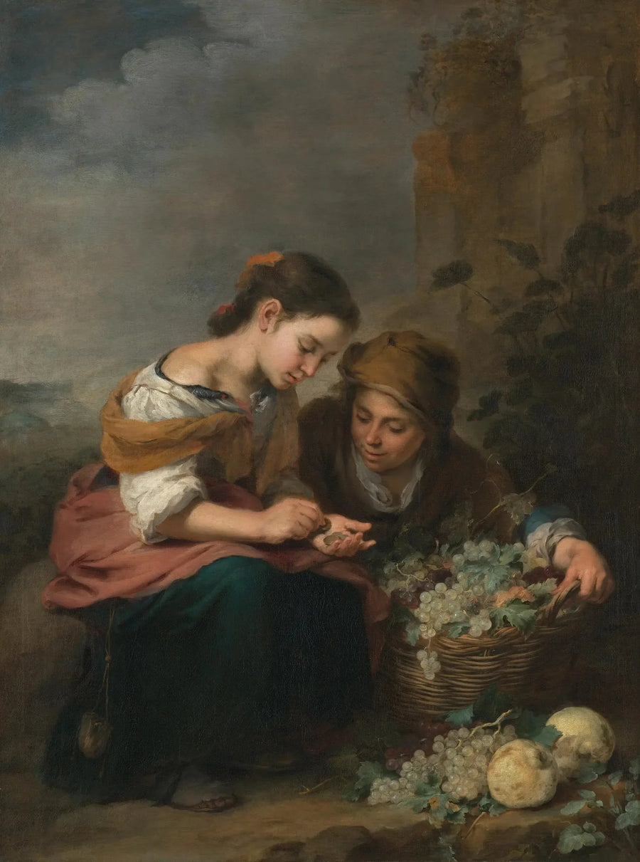 La piccola venditrice di frutta - Bartolomé Esteban Murillo