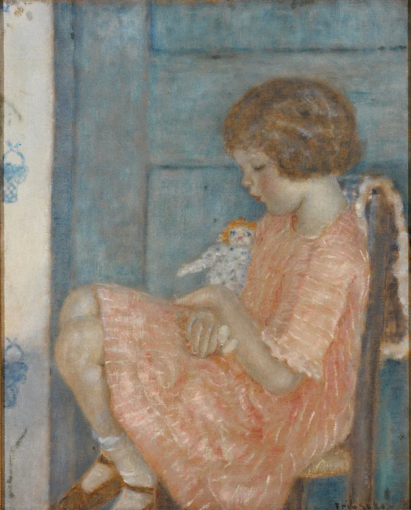 La Piccola Madre (La Piccola Madre) - Frederick Carl Frieseke